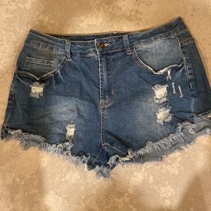 Jean shorts